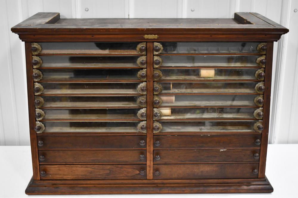 Antique Oak Mercantile Store Display Jan 31, 2021 Kraft