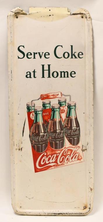 Vintage SST Coca-Cola Pilaster Adv Sign (1 of 7)