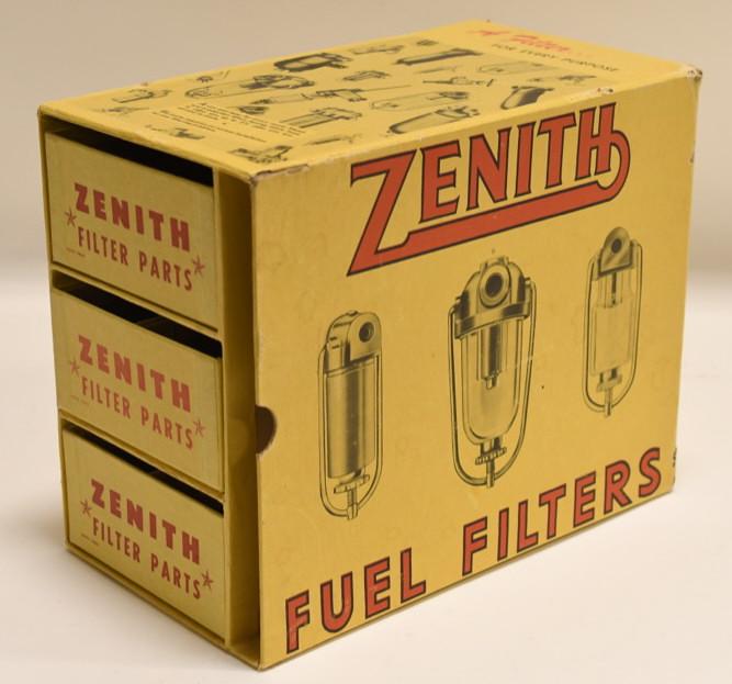 Vintage Zenith Fuel Filters Store Display Cabinet (1 of 6)