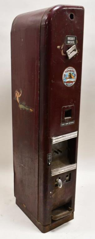 Early Coin Operated 5¢ Cigar Dipenser (1 of 8)