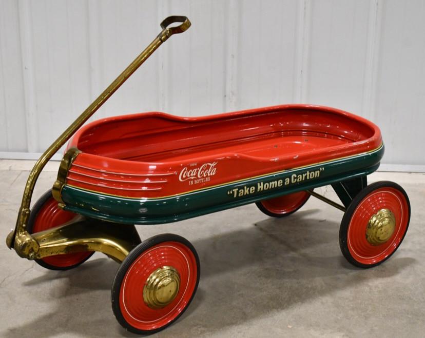 Vintage Promotional Advertising Coca-Cola Wagon (1 of 6)