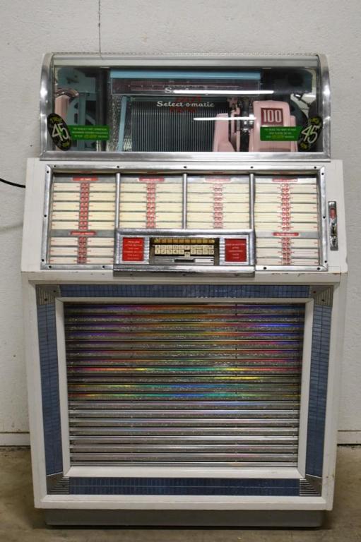 Vintage Seeburg 100 Select-O-Matic Jukebox (1 of 8)