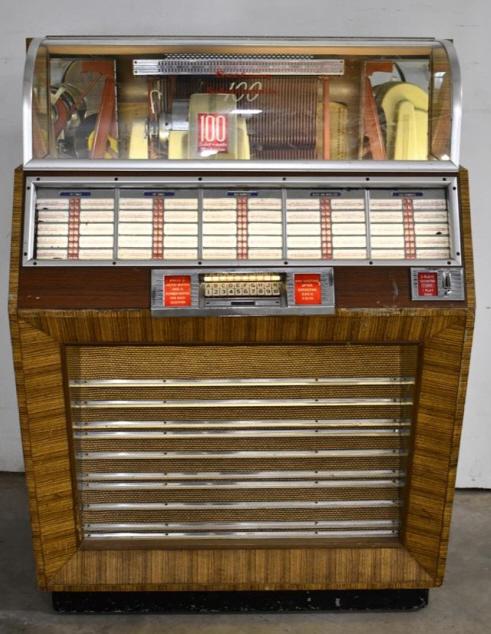 Vintage Seeburg 100 Select-O-Matic Jukebox (1 of 8)