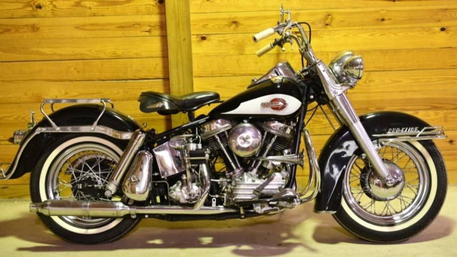 1959 Harley Davidson Panhead Fl Motorcycle
