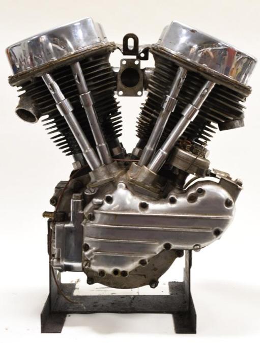 1954 Harley-Davidson FL Panhead Engine: 1955 Harley-Davidson FL Panhead Engine