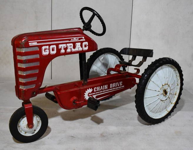 Amf Go Trac No. 537 Chain Drive Pedal Tractor