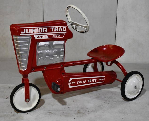 Amf Junior Trac 493 Chain Drive Pedal Tractor