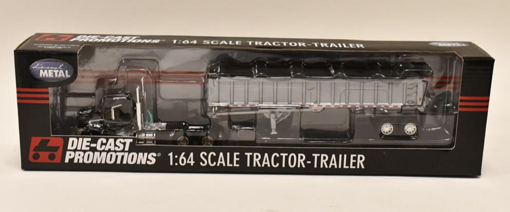 DCP ダイキャストプロモーション 1/64 VOLVO VT800 DCP G. PELLETIER LOGGING VOLVO VT800 WITH STEPDECK TRAILER 1