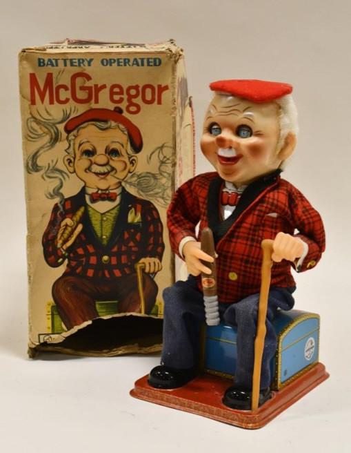 Rosko Toys Battery Op. Mcgregor Smoking Cigar Rosko Toys Battery Op. Mcgregor Smoking Cigar