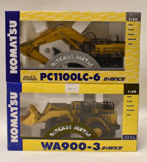 1/50 Joal Komatsu Excavator & Wheel Loader (1 of 5)