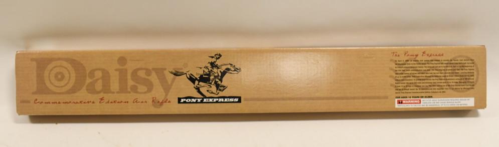 Pony Express Ltd Ed Daisy Model 95B BB Gun NIB: Pony Express Limited Edition Daisy Model 95B Lever Action BB Gun. New in the original box with COA and shipper box. Number 1178 of only 1860 produced.
