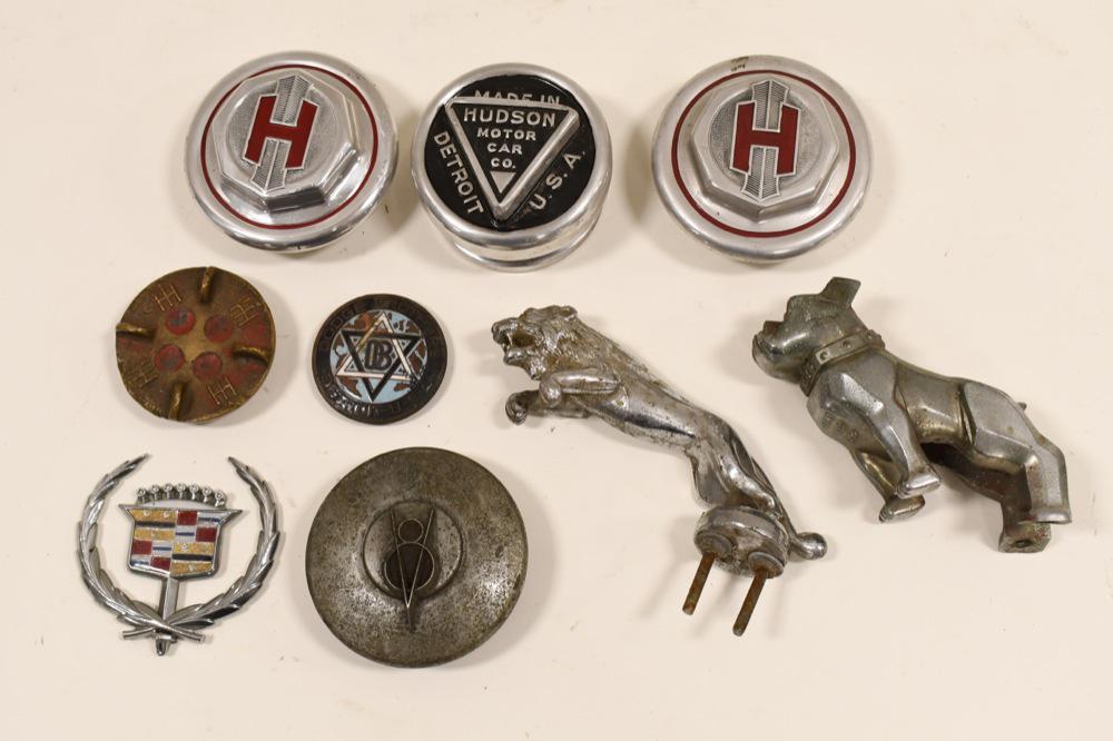 Lot Of Vintage Automotive Mascots Ornaments & More (1 of 18)