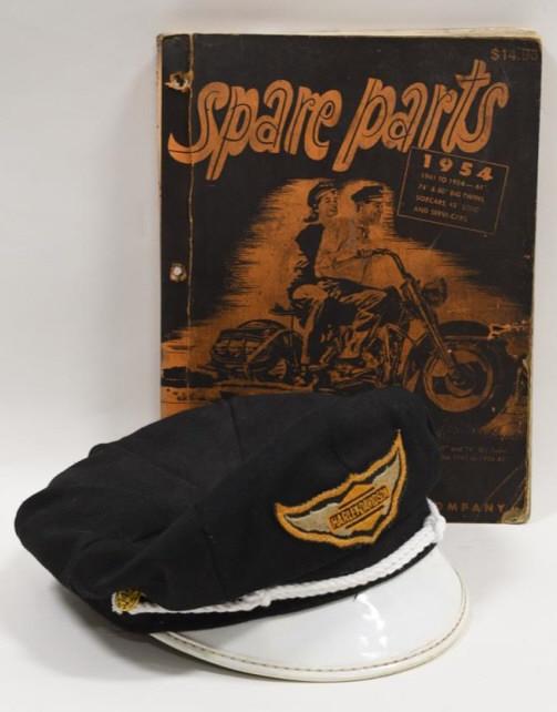 1954 Harley-Davidson Catalog & Captain's Hat (1 of 10)