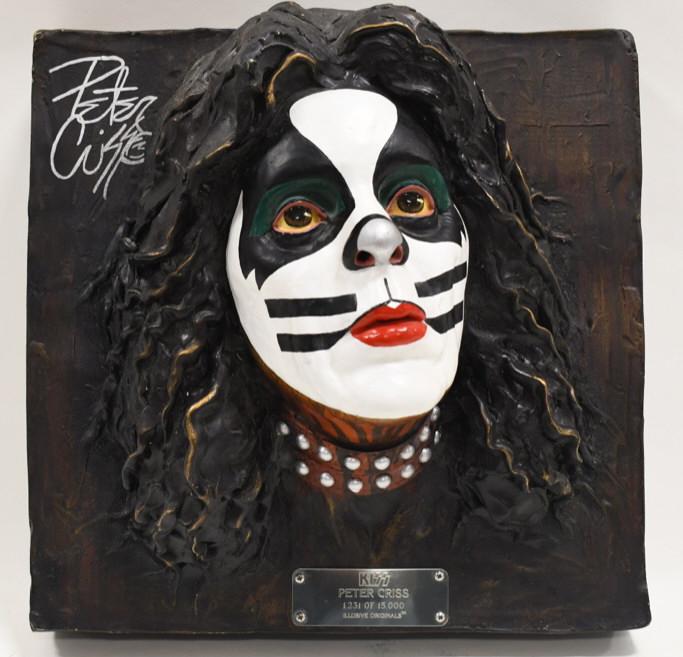 Kiss LE Peter Criss Relief  Wall Sculpture (1 of 8)