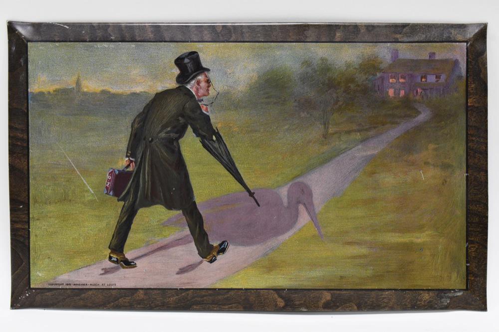 1915 Anheuser -Busch SST Medical Professions Sign (1 of 6)