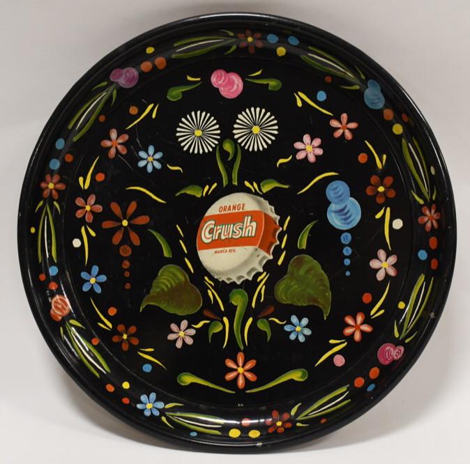 Vintage Orange Crush Soda Metal Serving Tray (1 of 5)