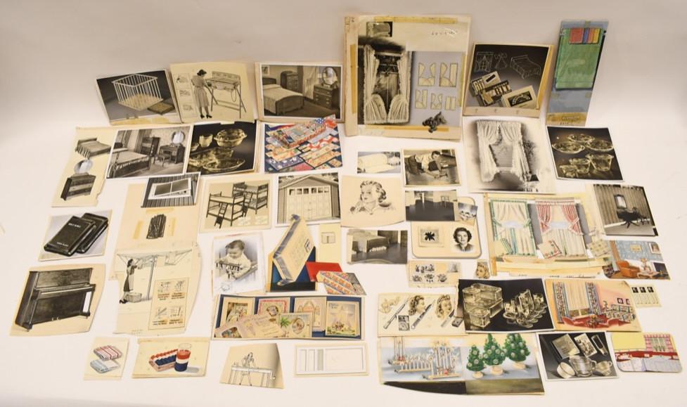 Original 1940s Sears Roebuck & Co. Catalog Art (1 of 18)