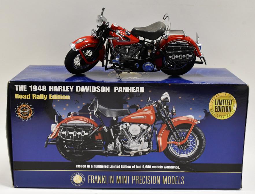 1/10 Franklin Mint 1948 Harley Davidson Panhead 1/10 Franklin Mint 1948 Harley Davidson Panhead