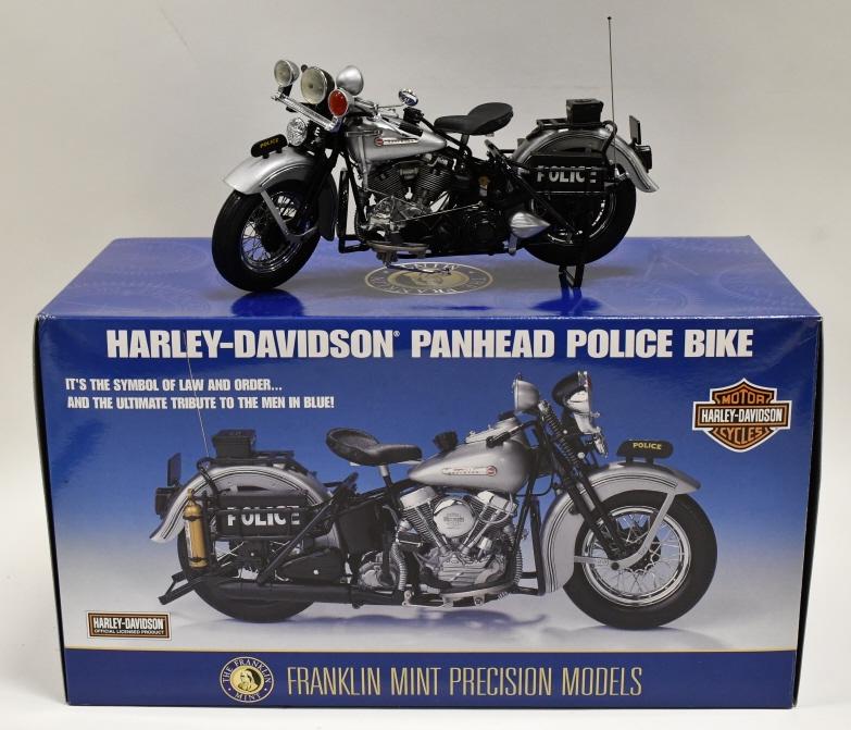 1/10 Franklin Mint 1948 Harley Davidson Panhead 1/10 Franklin Mint 1948 Harley Davidson Panhead