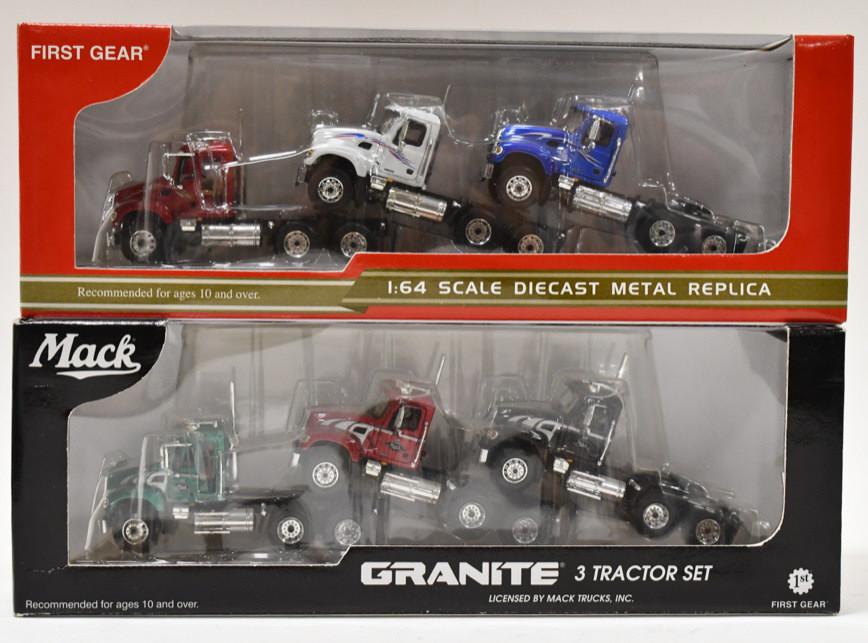 (2) 1/64 1st Gear Mack Granite 3 Tractor Sets (1 of 5)
