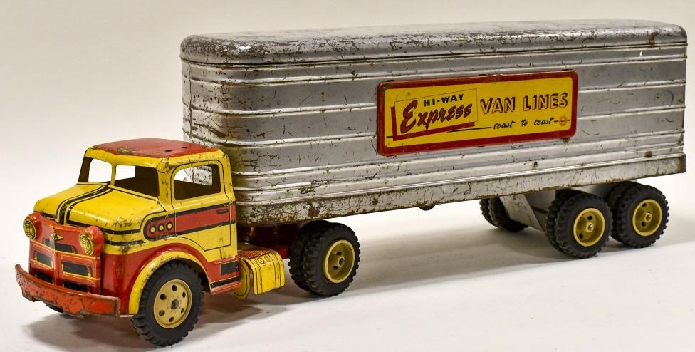 Marx Hi-Way Express Van Lines Coast To Coast Truck (1 of 6)