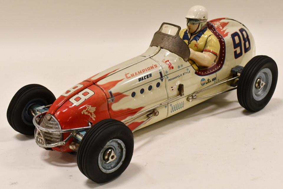 ☆Vintage! Yonezawa Friction Powered Champion Car/with