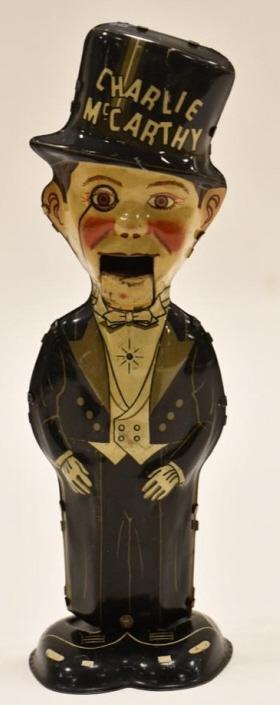 Marx Tin Litho Windup Charlie McCarthy Walker (1 of 6)