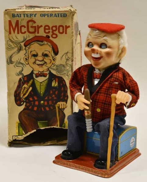 Rosko Toys Battery Op. McGregor Smoking Cigar (1 of 8)