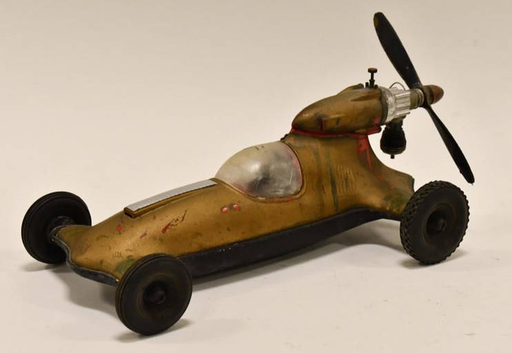 Cox Thimble Drome Prop Rod Tether Car With Engine