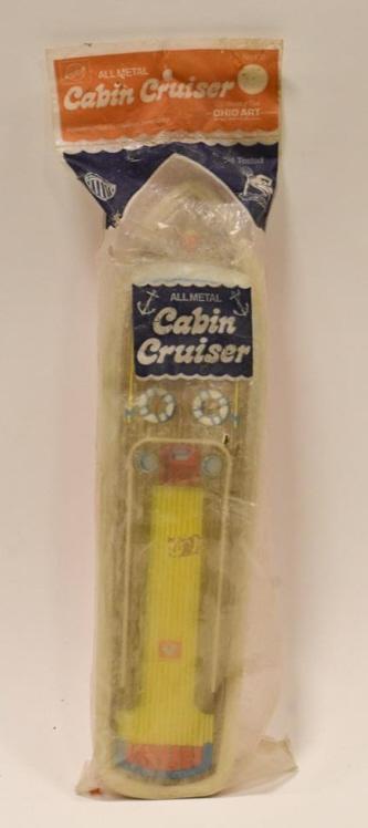 Ohio Art Tin Litho Cabin Cruiser In The Package (1 of 5)