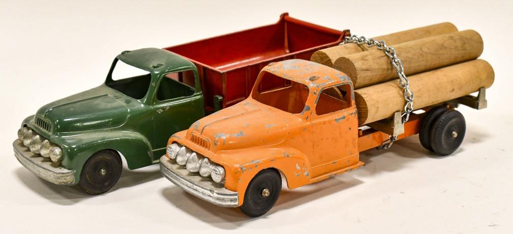 Hubley Dump Truck & Log Hauler Truck (1 of 7)