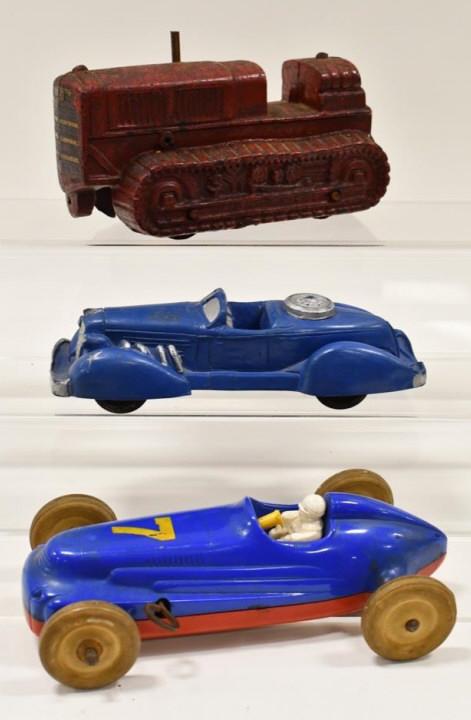 Ideal Windup Racer, Rubber Cord, & Rubber Crawler (1 of 9)