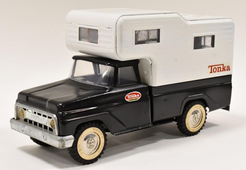 Restored Tonka Cabover Camper Pickup Truck (1 of 5)