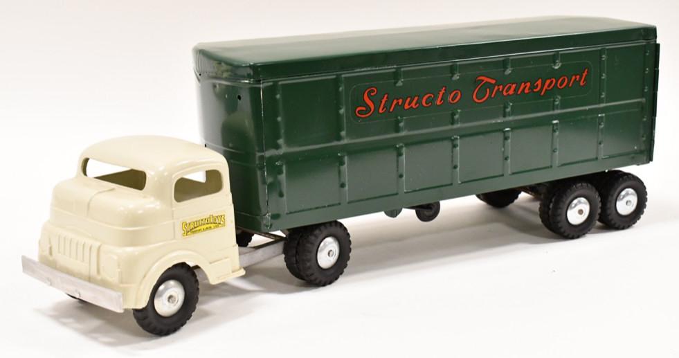 Restored Structo Transport Truck & Trailer (1 of 5)