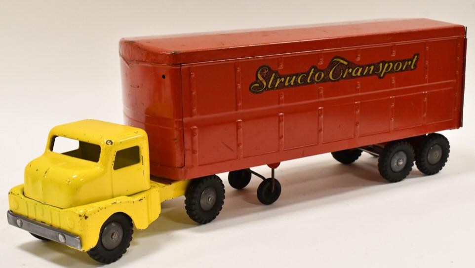 Original Structo Transport Truck & Trailer (1 of 6)