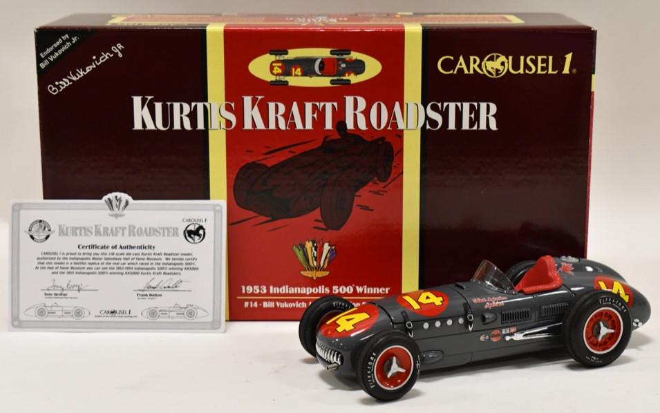 1/18 Carousel 1953 Indy 500 #14 Bill Vukovich (1 of 7)