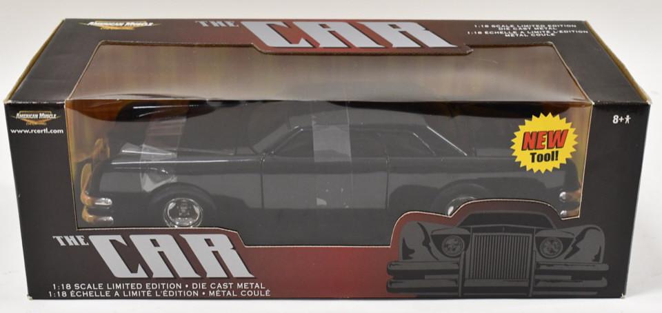 1/18 Ertl American Muscle George Barris "The Car": 1/18 scale Ertl American Muscle die-cast "The Car" Lincoln Continental designed by George Barris. Good condition new in the box.