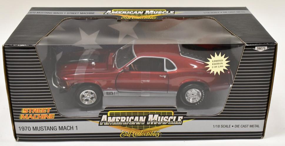 1/18 Ertl American Muscle 1970 Mustang Mach 1 (1 of 5)