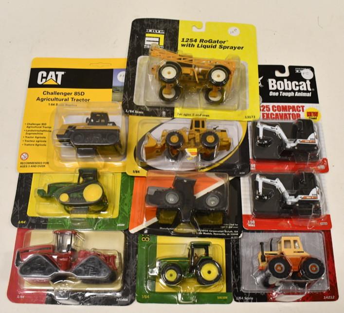 1/64 Case IH, Agcostar, & John Deere Tractors (1 of 5)