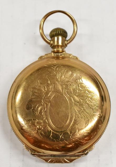 1881 Hampden Full Hunter Case Pocket Watch (1 of 6)