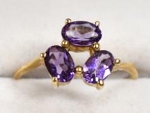 14k Gold Tanzanite Lady's Ring (1 of 3)