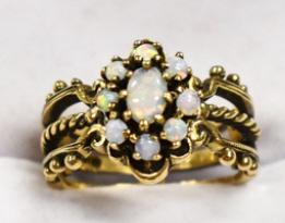 14k Gold Opal Ring (1 of 3)