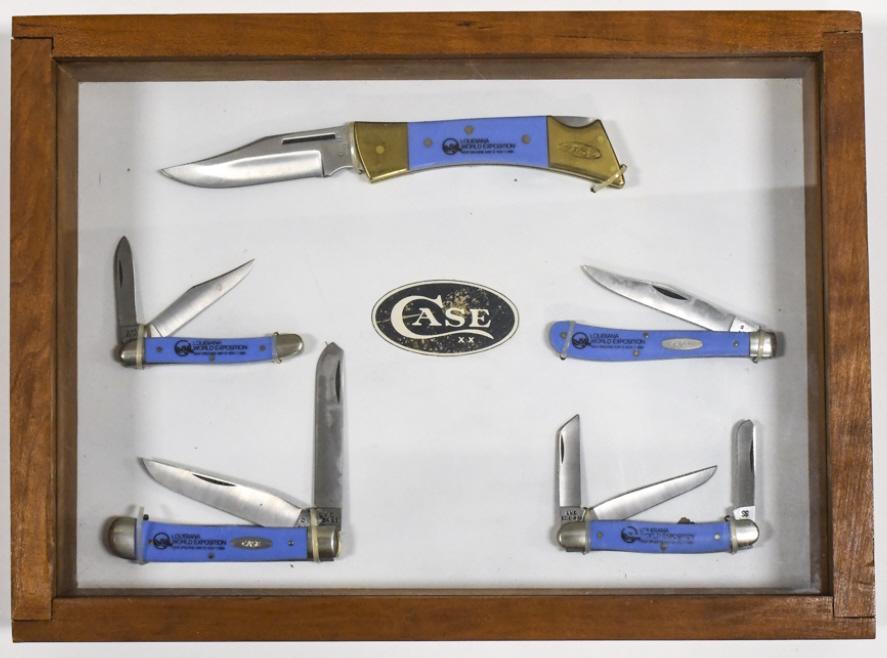 1984 Case XX Louisiana World Expostion Knife Set (1 of 8)