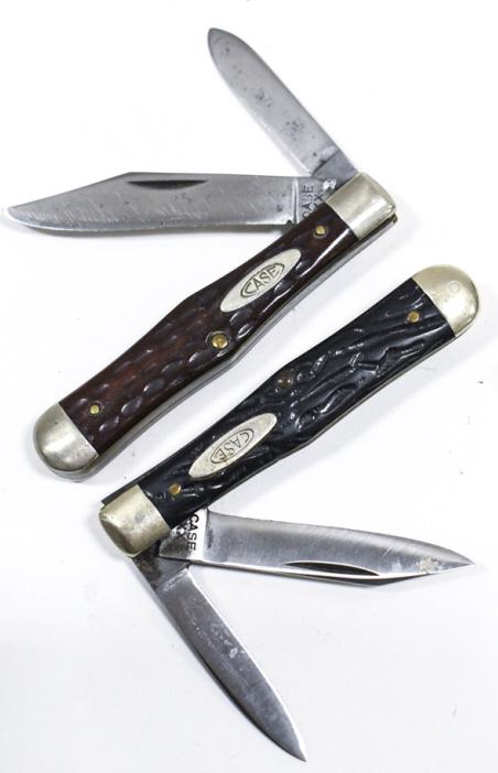 (2) 1940-1964 Case XX  52-1/2 Coke Bottle Knives (1 of 7)