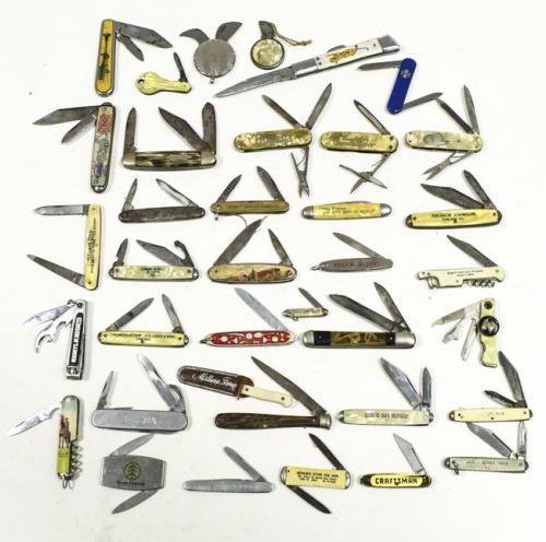 38 Vintage Advertising Novelty Folding Knives (1 of 20)