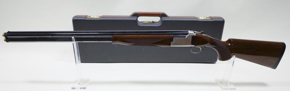 Browning Citori Sporter Ultra + O/U 12 Ga. Shotgun: Japanese Browning Citori Sporter Ultra Plus over and under shotgun in 12 gauge. The shotgun is in nice used condition with some use wear. Has a 30" vented barrel and comes with seven chokes, hard case