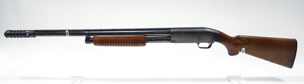 Sears J.C. Higgins Model 20 12 Ga. Shotgun: Sears J.C. Higgins Model 20 semi-automatic shotgun in 12 gauge. The shotgun is in nice condition with some use and age wear and has a 26-7/8" barrel including the choke. No serial number. FFL required