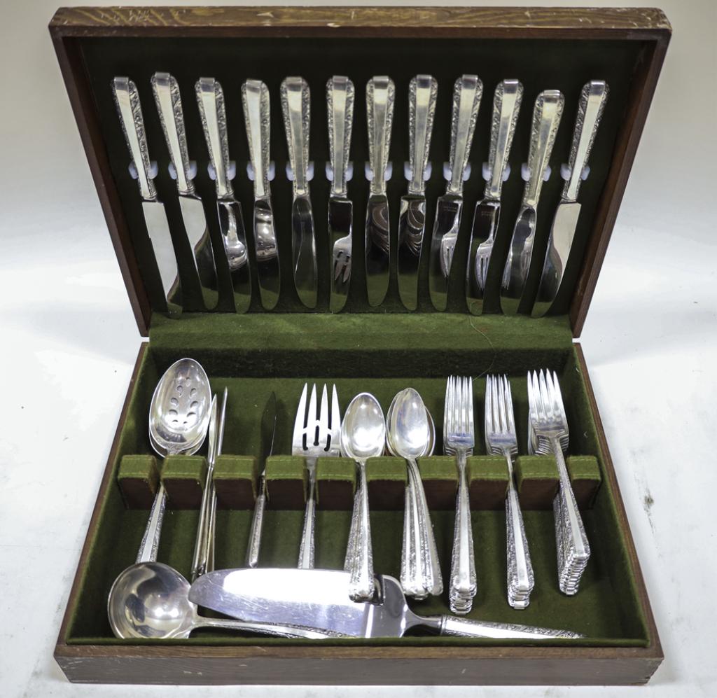 72 Pc. Towle "Candlelight" Sterling Silver Set (1 of 9)