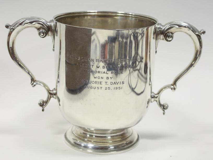 Tiffany & Co. Sterling Silver Yacht Race Trophy (1 of 8)