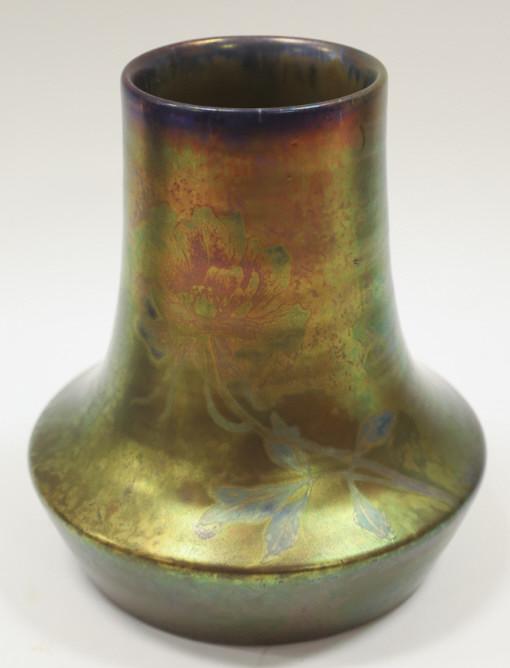 Weller Jacques Sicard 9-3/4" Pottery Vase (1 of 6)